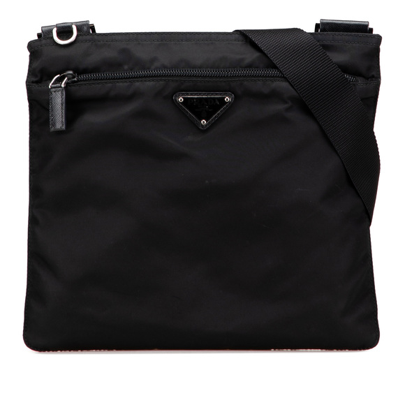 Pre-Loved Prada Tessuto Zip Top Crossbody - Picture 1 of 10